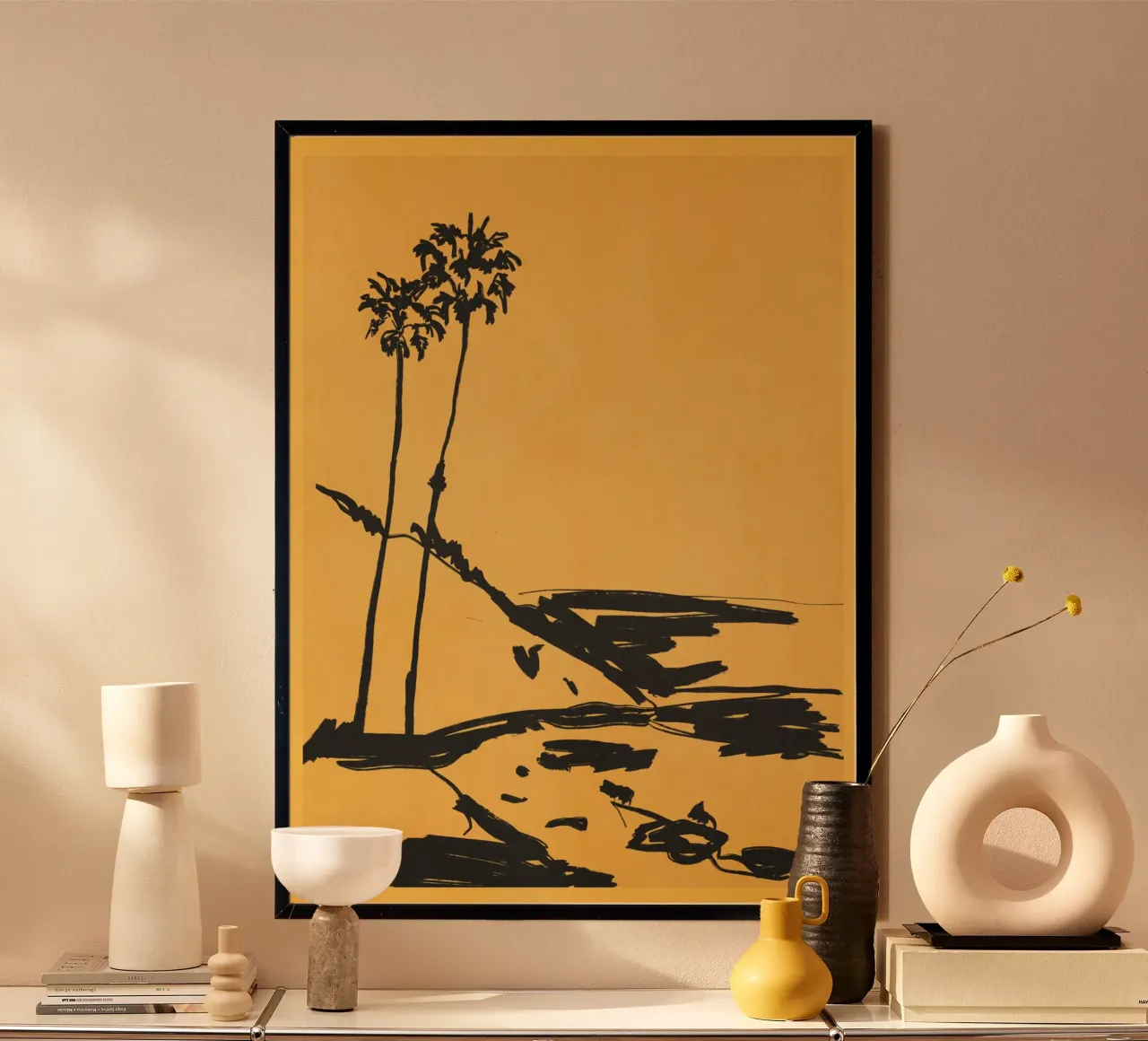 Croquis de paysage 5 poster de LeaDArt