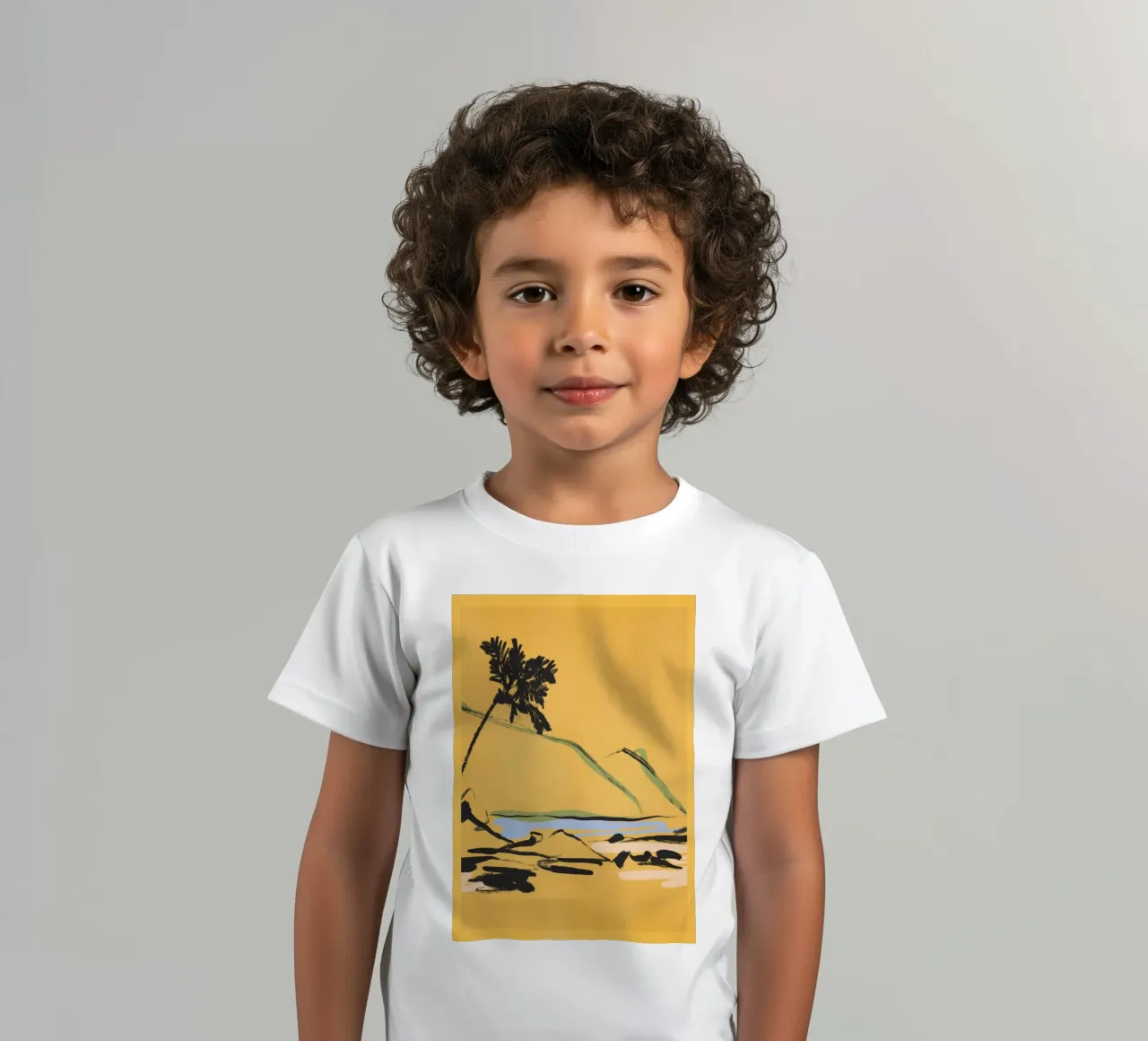 Croquis de paysage 6 t-shirt enfant de LeaDArt