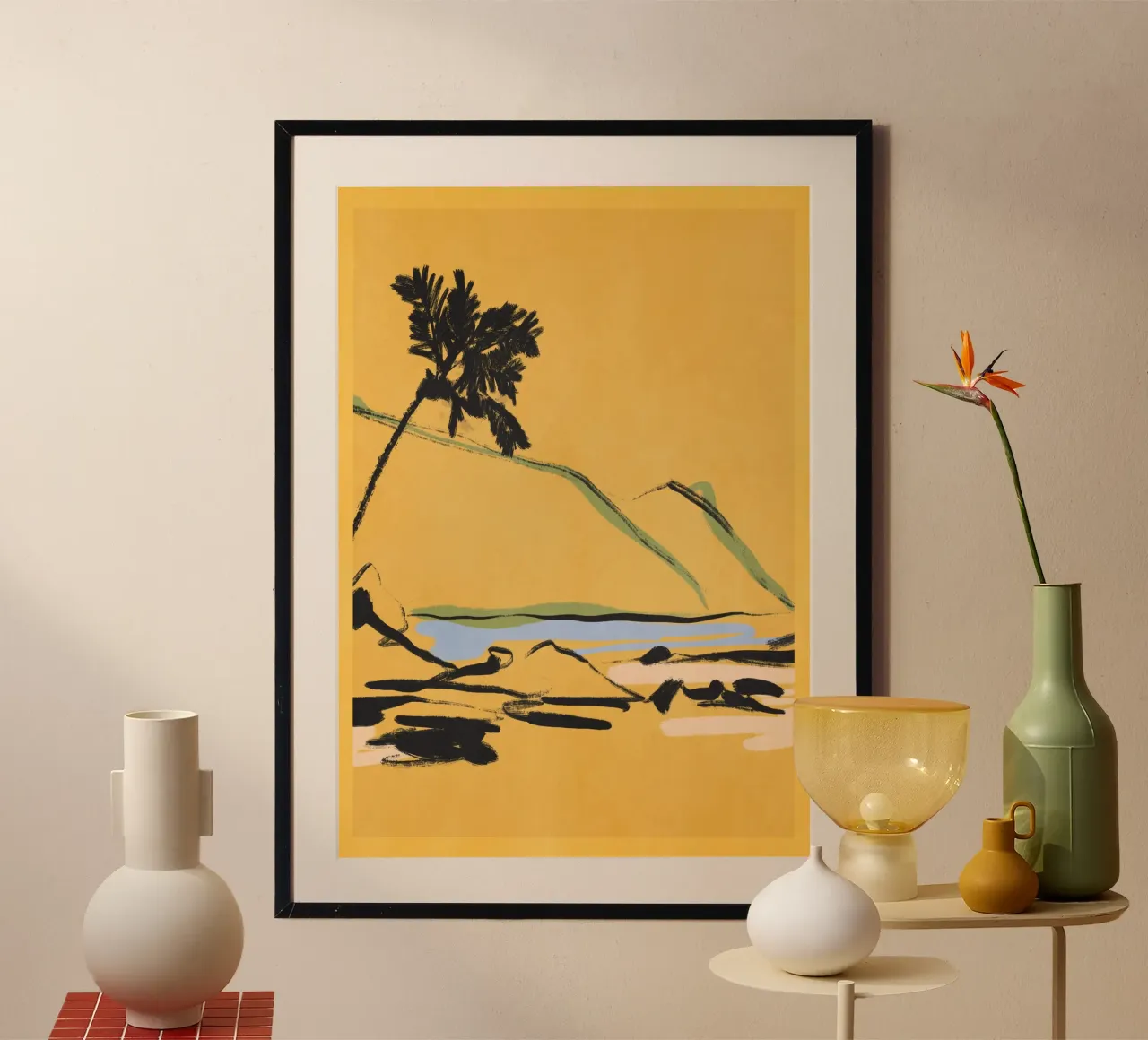 Landscape sketch art 6 hahnemühle by LeaDArt