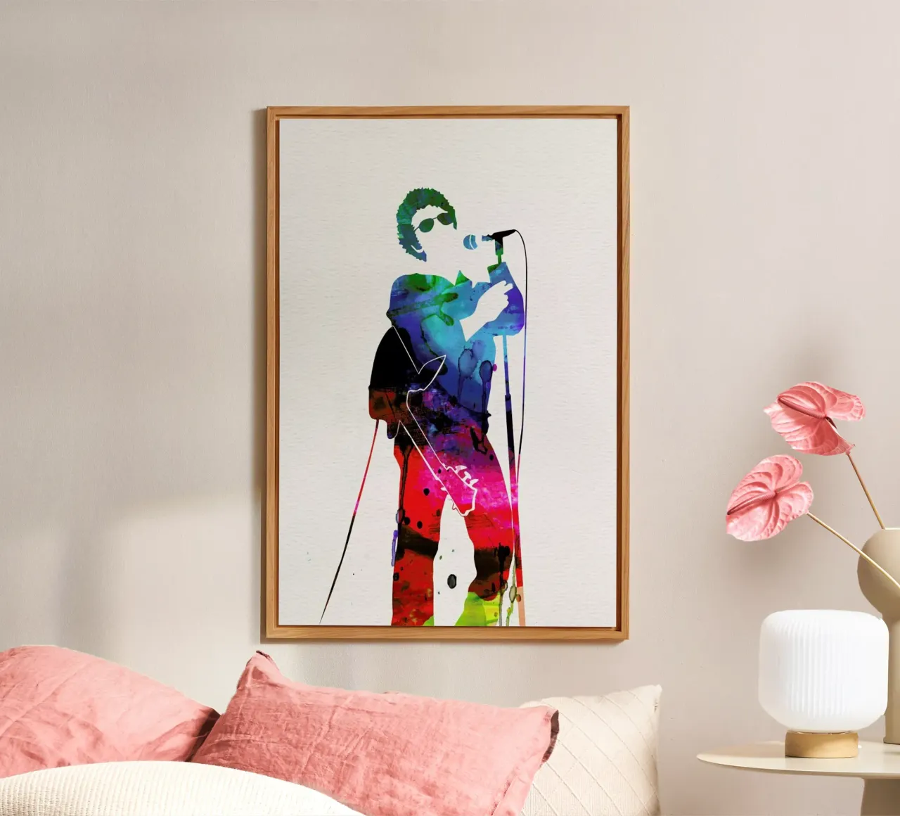 Lou Reed alu-dibond by Naxart