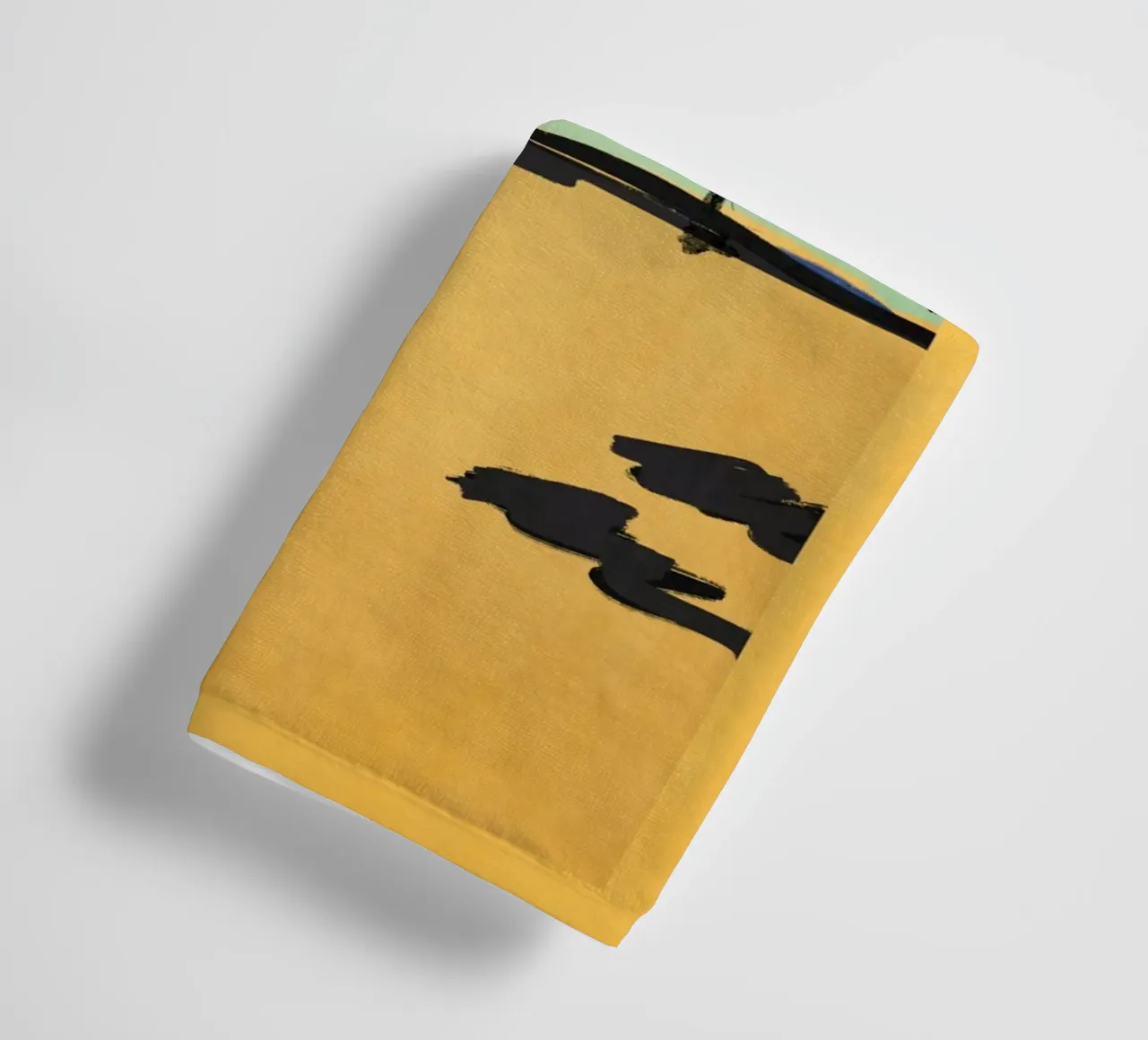 Landschapsschets 7 badhanddoek van LeaDArt