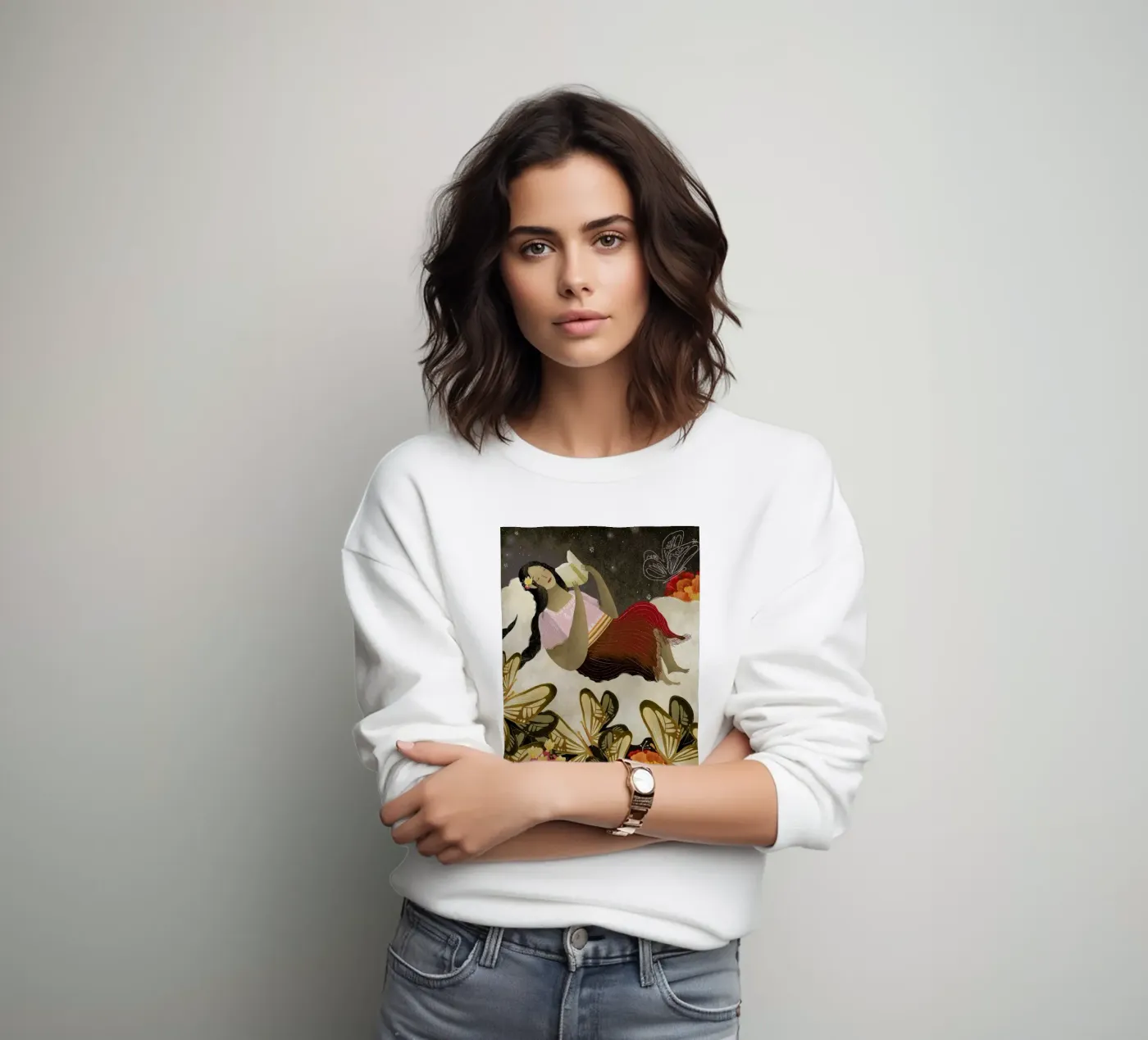 Peace felpa da Amalia Restrepo