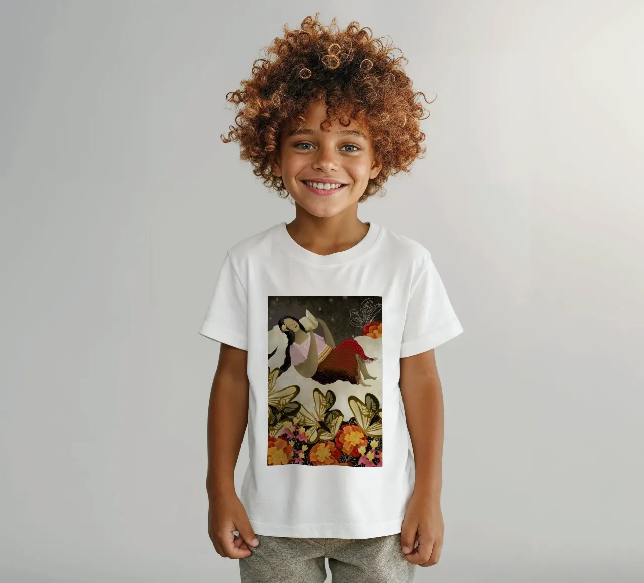 Peace t-shirt bambini da Amalia Restrepo