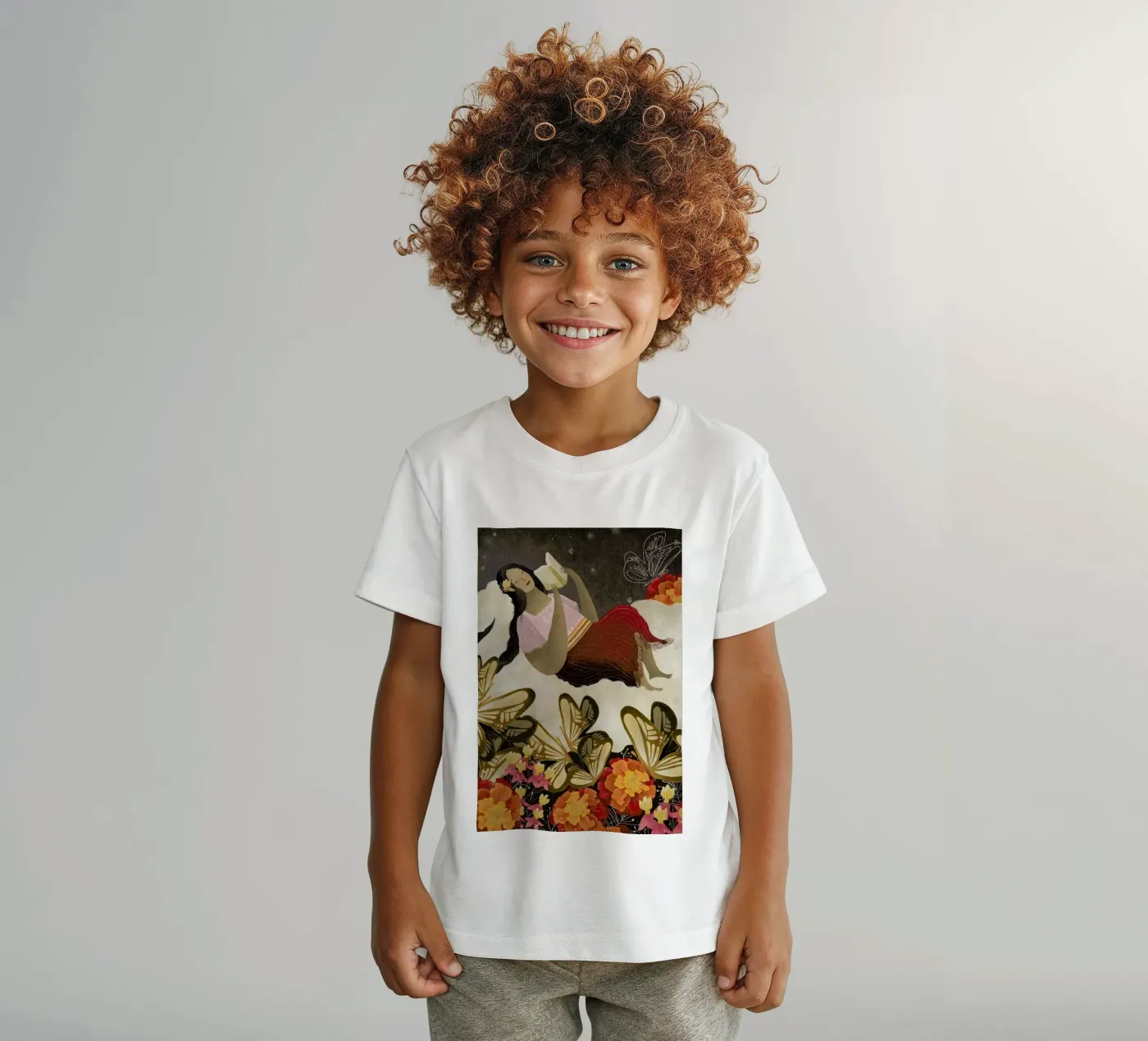 Peace t-shirt bambini da Amalia Restrepo
