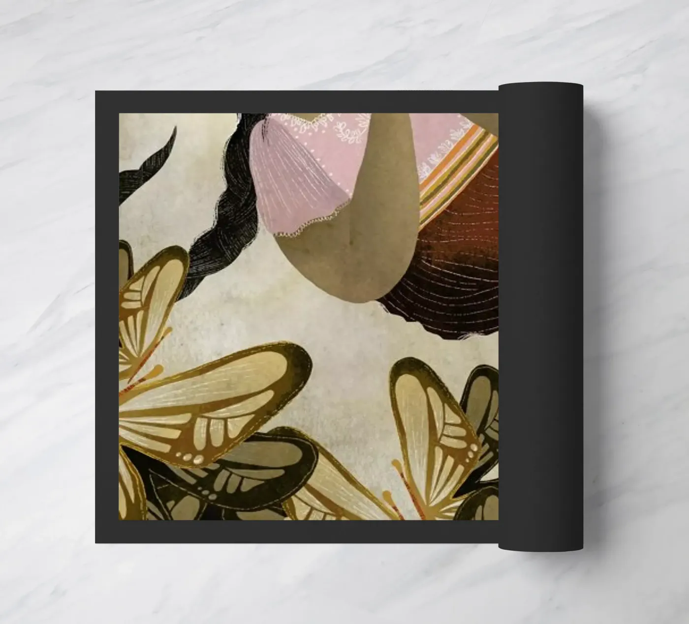 Peace doormat by Amalia Restrepo