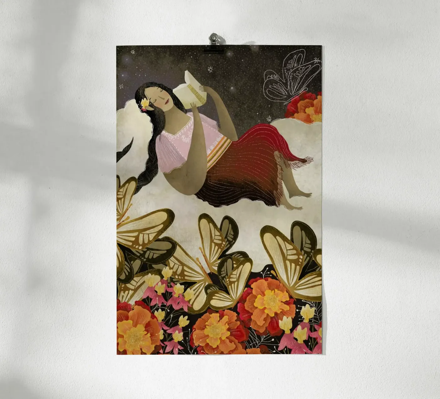 Peace poster van Amalia Restrepo