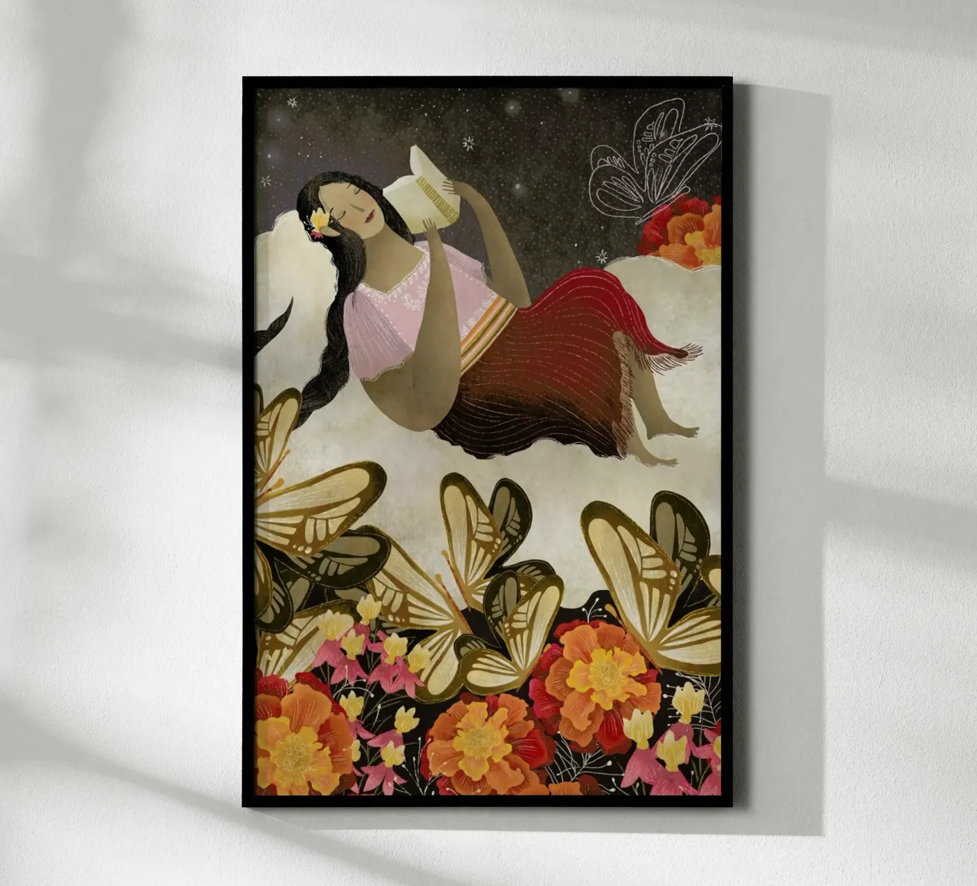 Peace poster van Amalia Restrepo