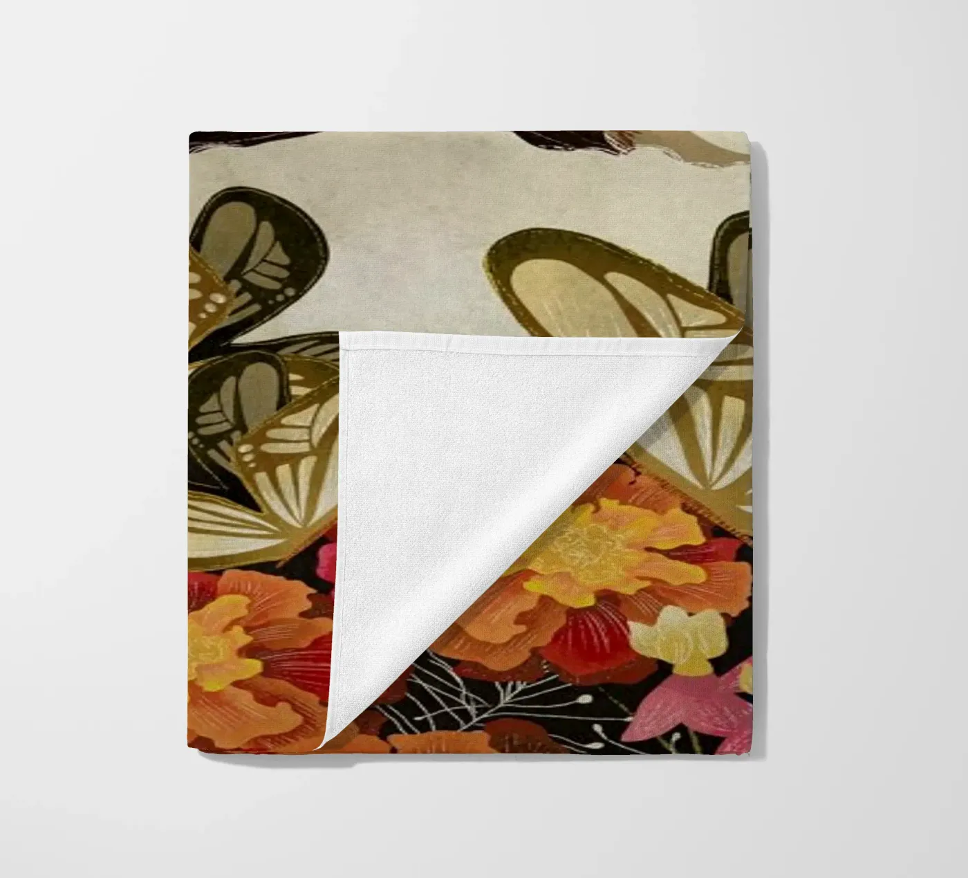 Peace beach towel by Amalia Restrepo