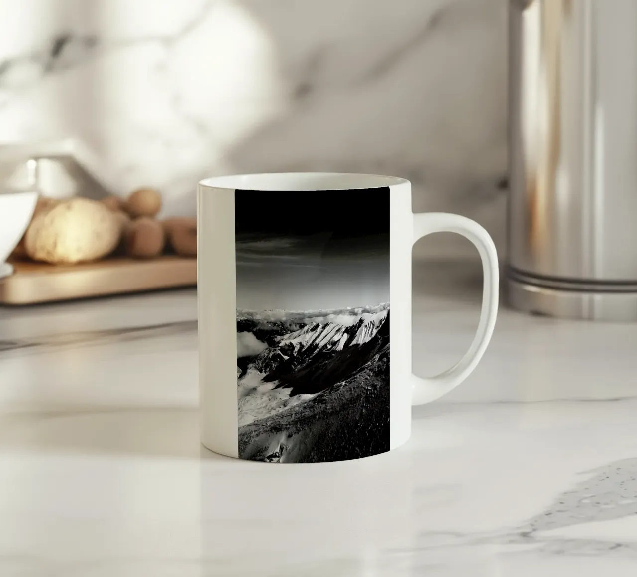 Mountains II tazza in ceramica da Sebastian Hilgetag