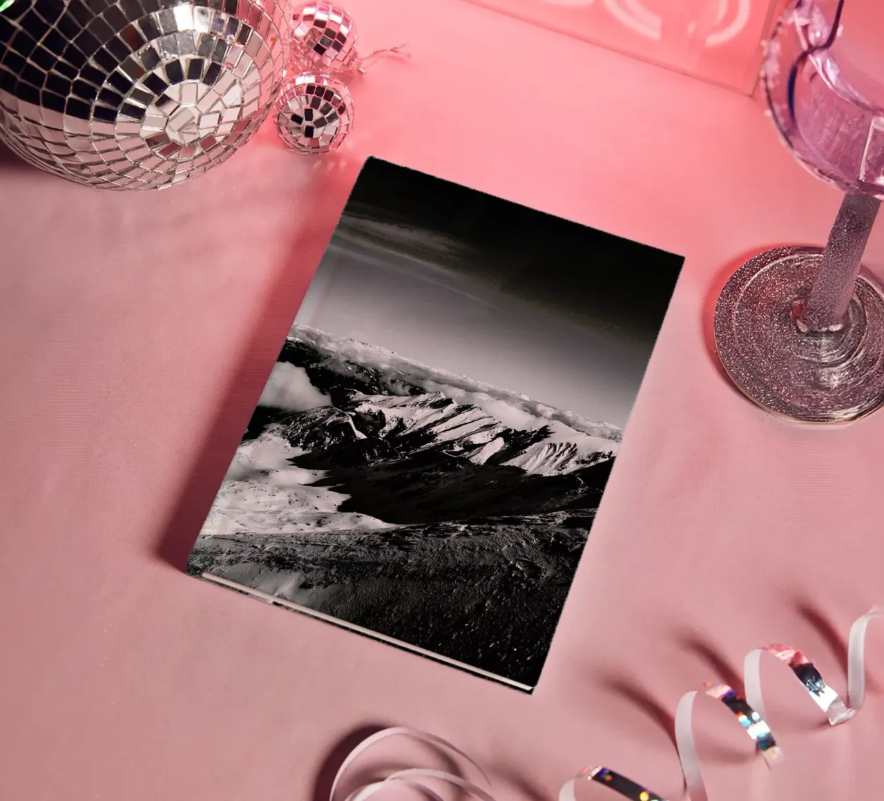 Mountains II notebook by Sebastian Hilgetag