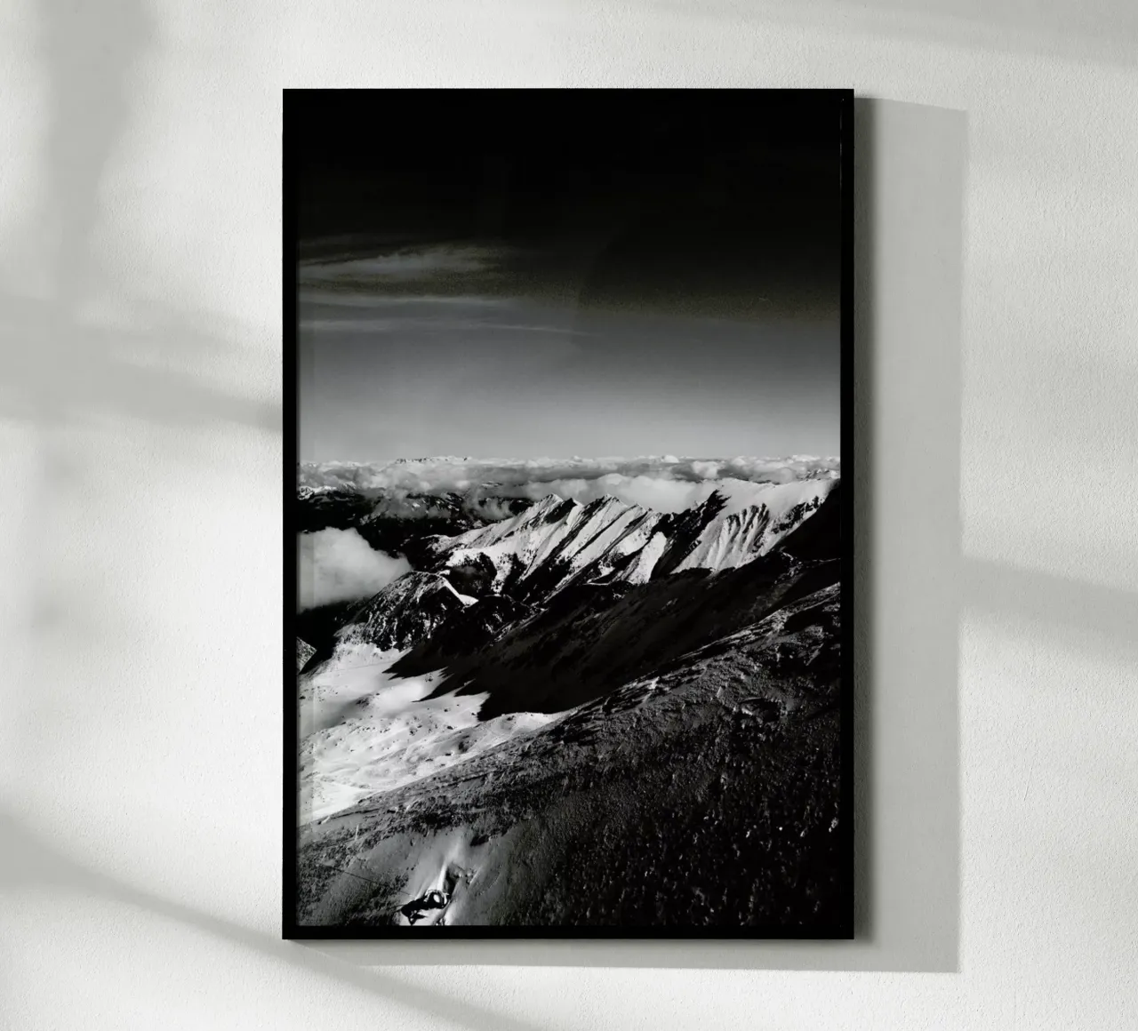 Mountains II carta hahnemühle da Sebastian Hilgetag