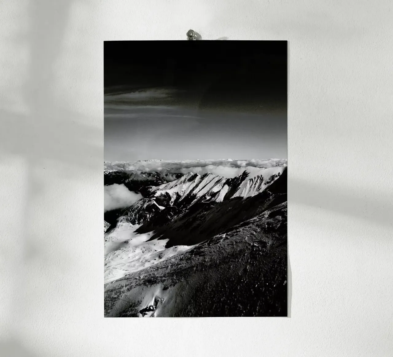 Mountains II carta hahnemühle da Sebastian Hilgetag
