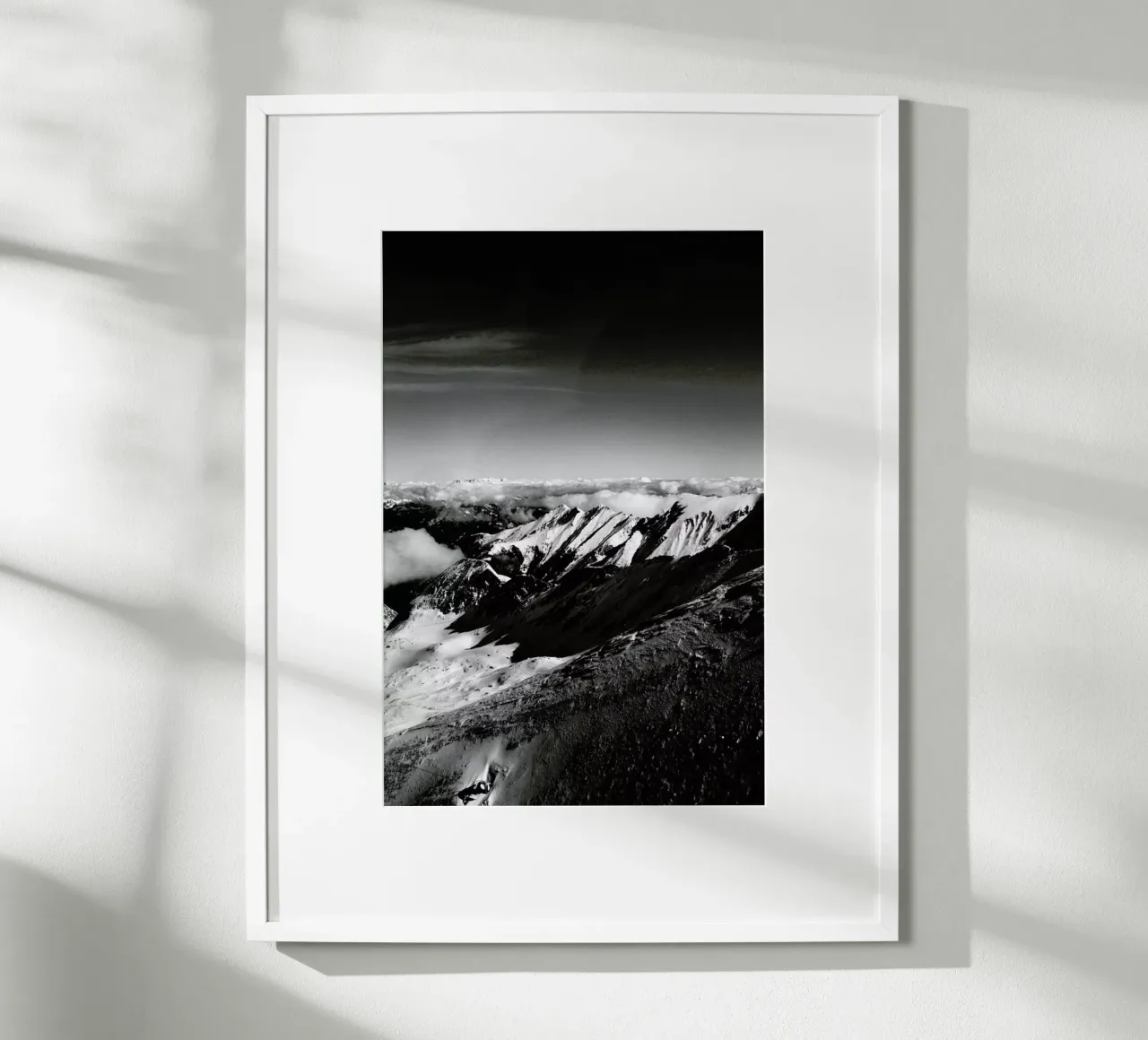 Mountains II carta hahnemühle da Sebastian Hilgetag