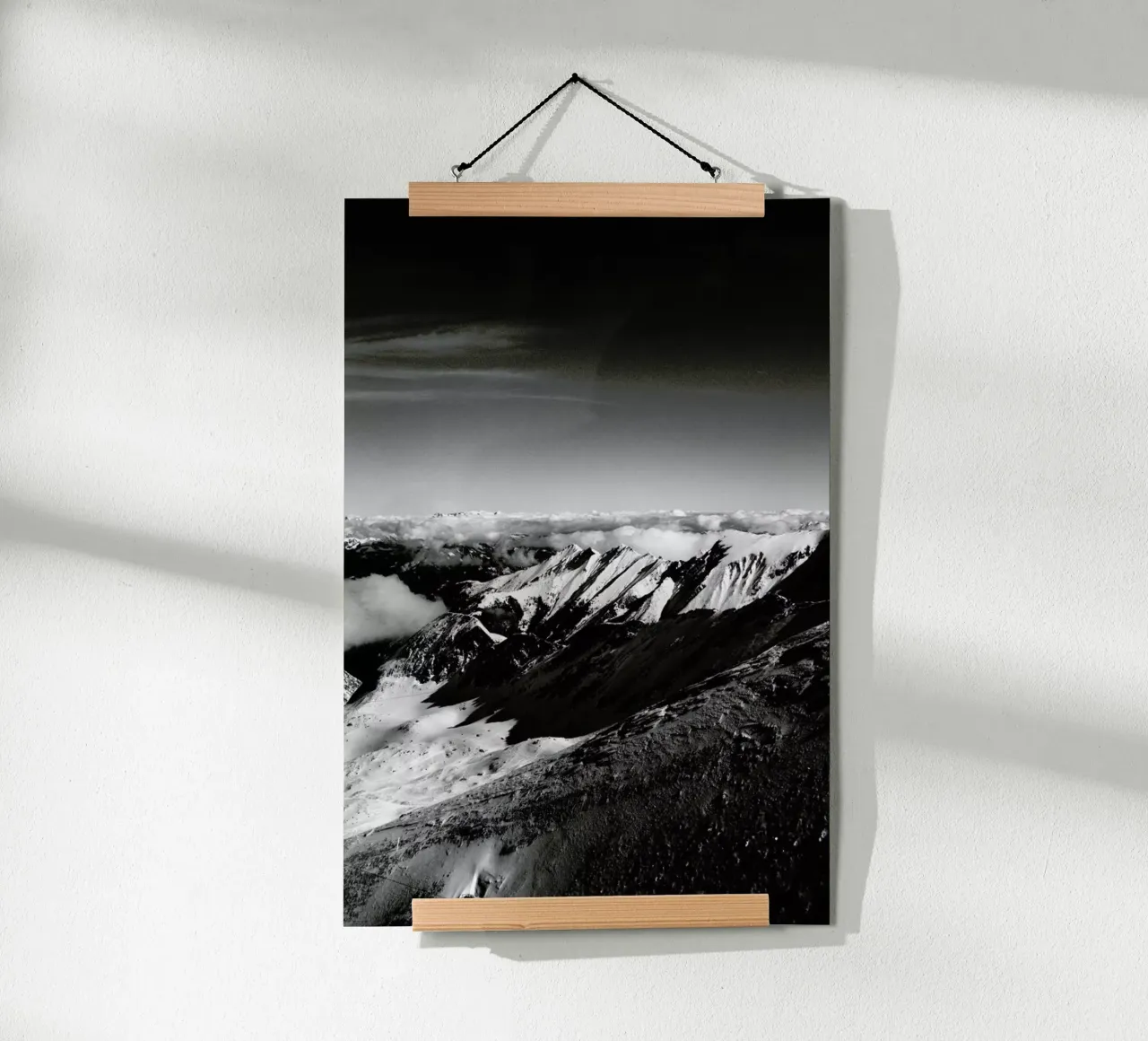 Mountains II carta hahnemühle da Sebastian Hilgetag