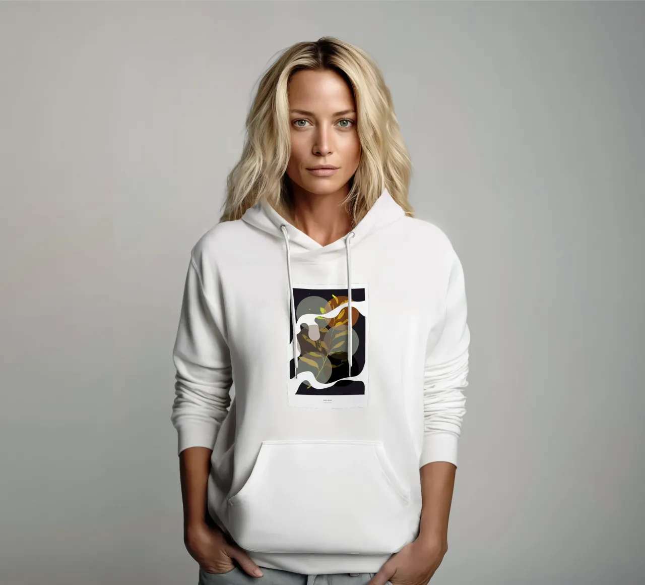 Waves in the Deep felpa con cappuccio da Nordic Creators