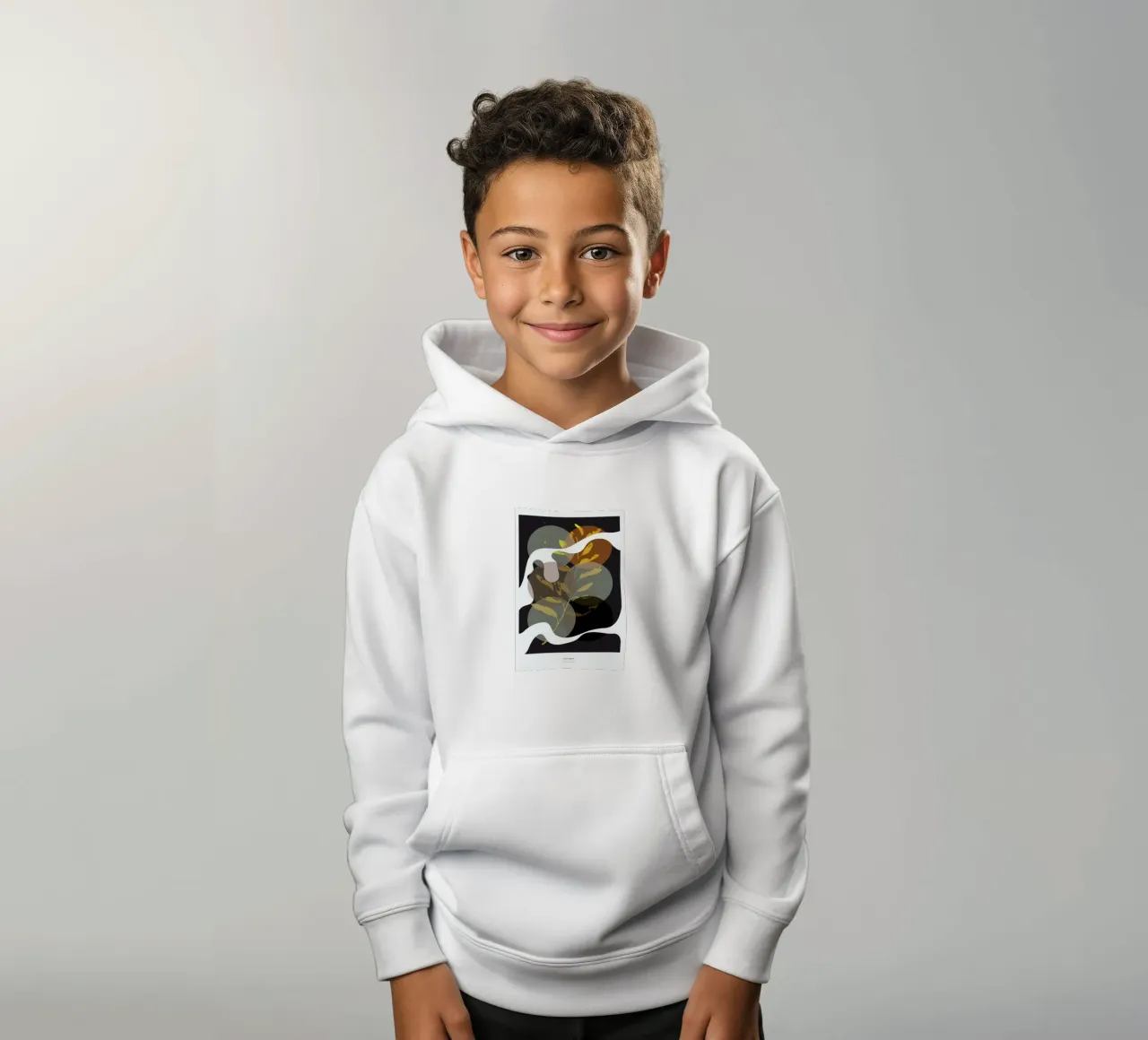 Waves in the Deep felpa bambino con cappuccio da Nordic Creators