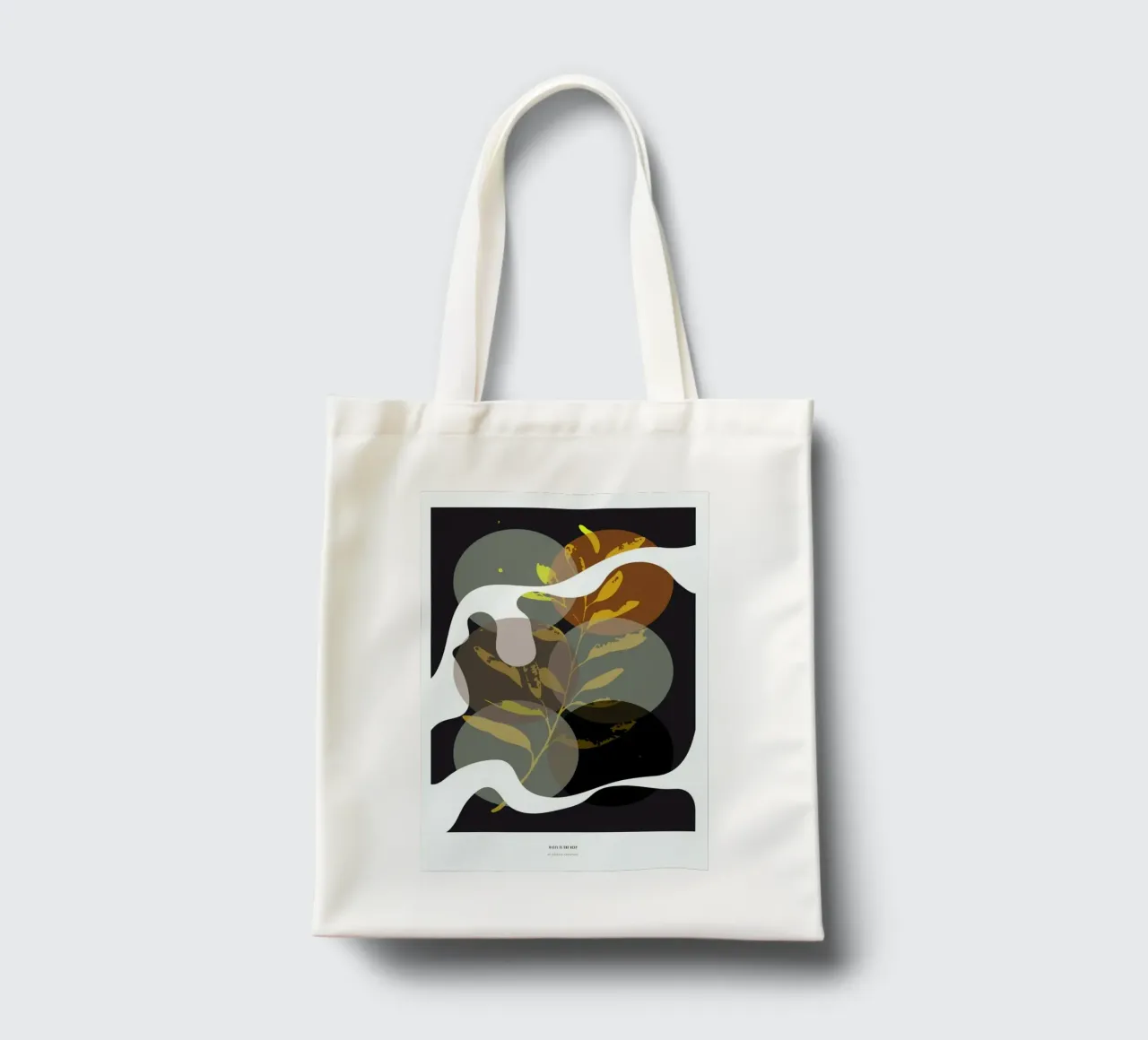 Waves in the Deep borsa in juta da Nordic Creators
