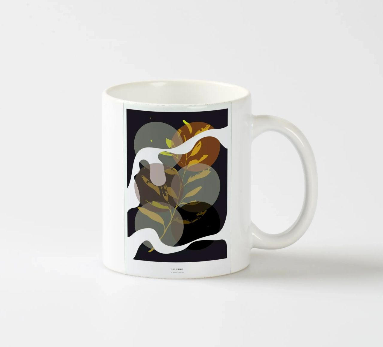 Waves in the Deep tazza in ceramica da Nordic Creators