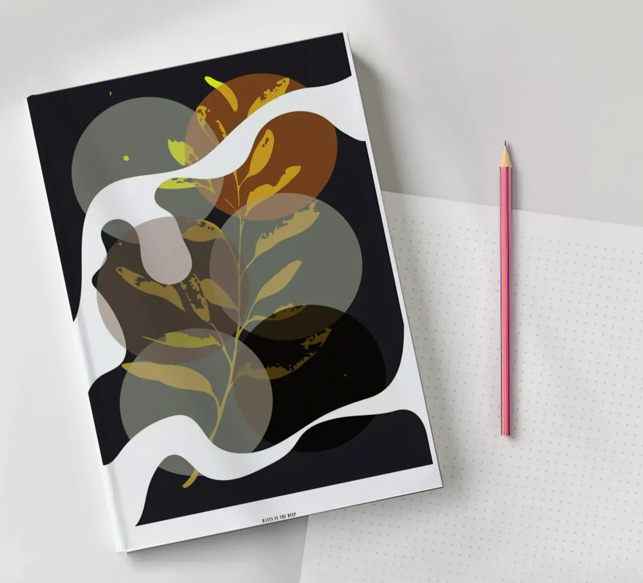 Waves in the Deep notebook by Nordic Creators