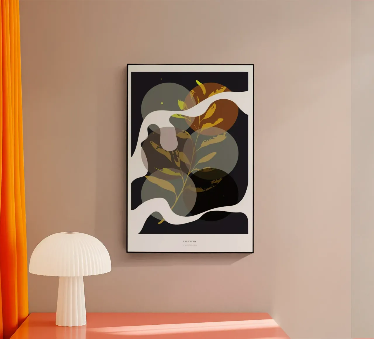 Waves in the Deep plexiglass da Nordic Creators