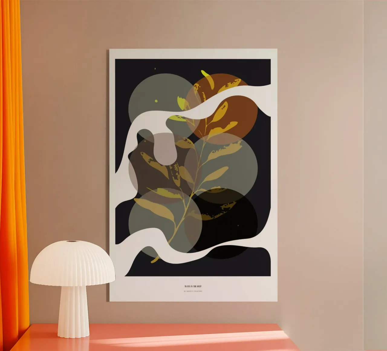 Waves in the Deep plexiglass da Nordic Creators