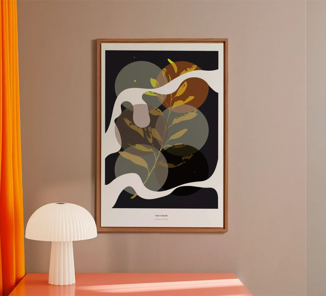 Waves in the Deep alluminio dibond da Nordic Creators