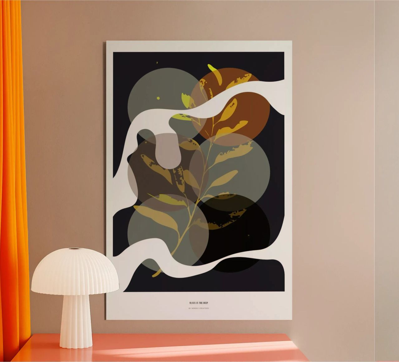 Waves in the Deep alluminio dibond da Nordic Creators