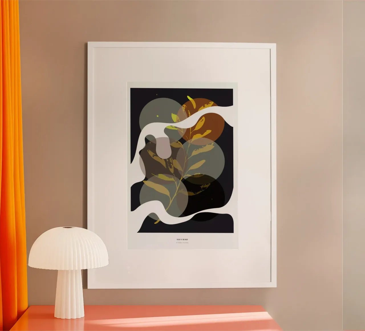 Waves in the Deep carta hahnemühle da Nordic Creators