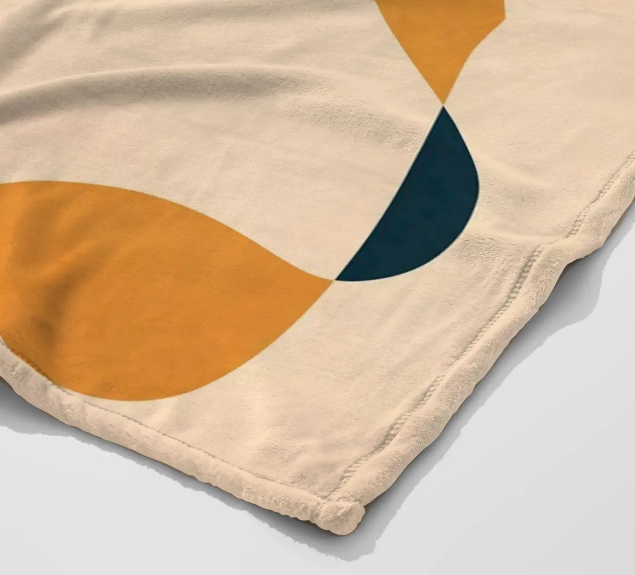 Astratto minimalista 63 coperta in pile da LeaDArt