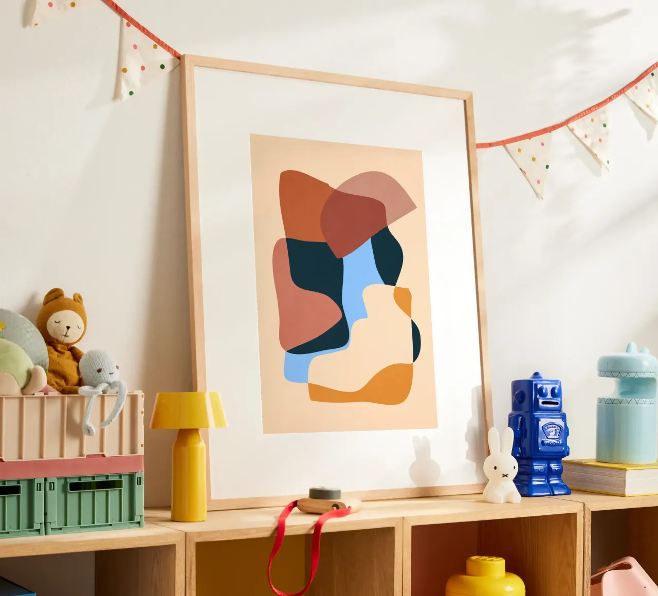 Minimalistisch Abstrakt 63 Hahnemühle von LeaDArt