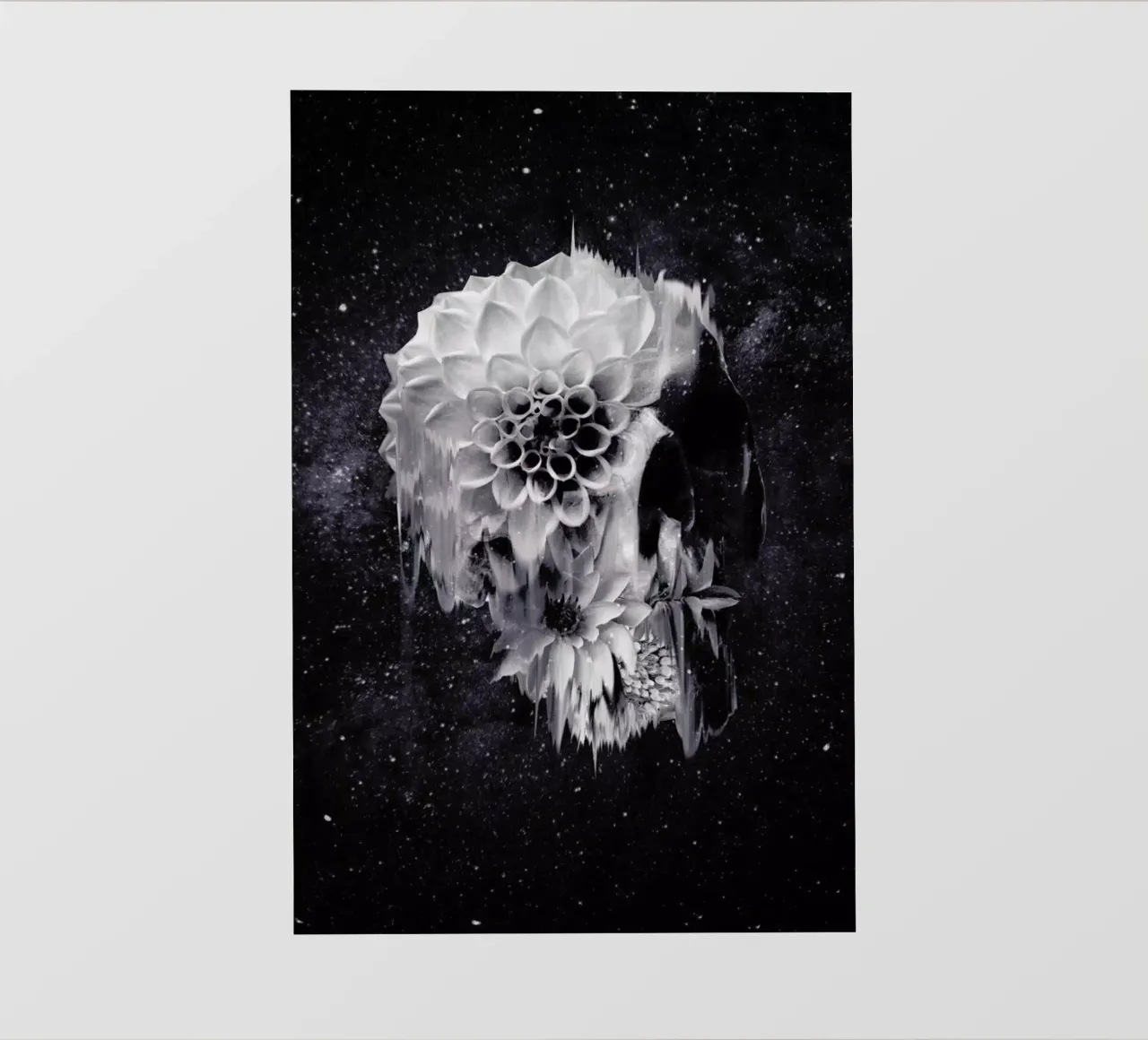 Decay Skull pellicola backlit da Ali Gulec