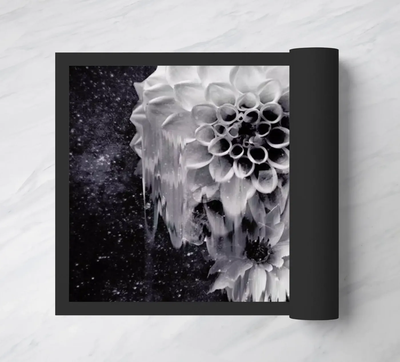 Decay Skull doormat by Ali Gulec