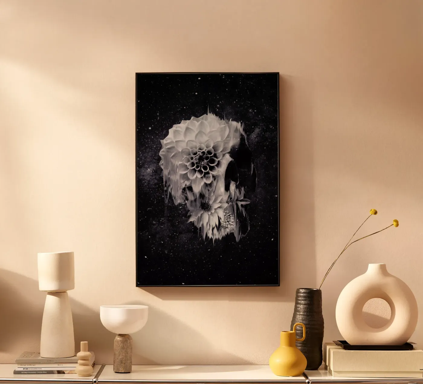 Decay Skull Acryl-Glas von Ali Gulec