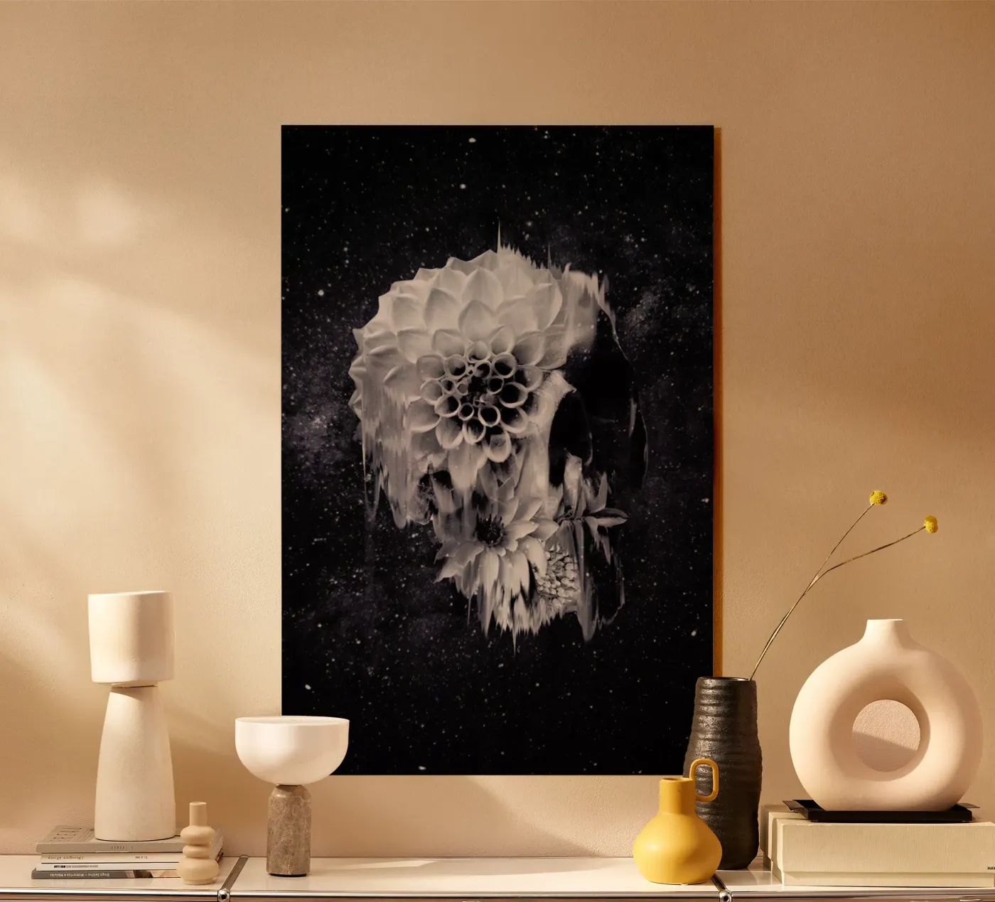 Decay Skull Acryl-Glas von Ali Gulec