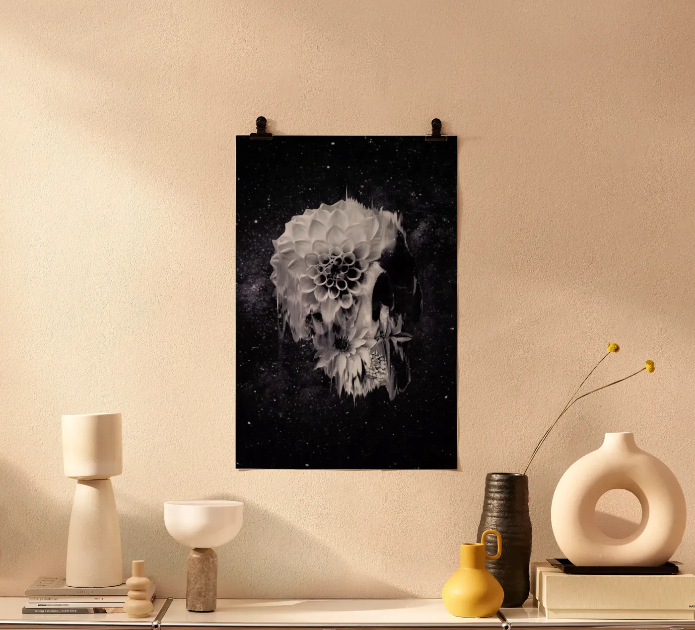 Decay Skull poster by Ali Gulec