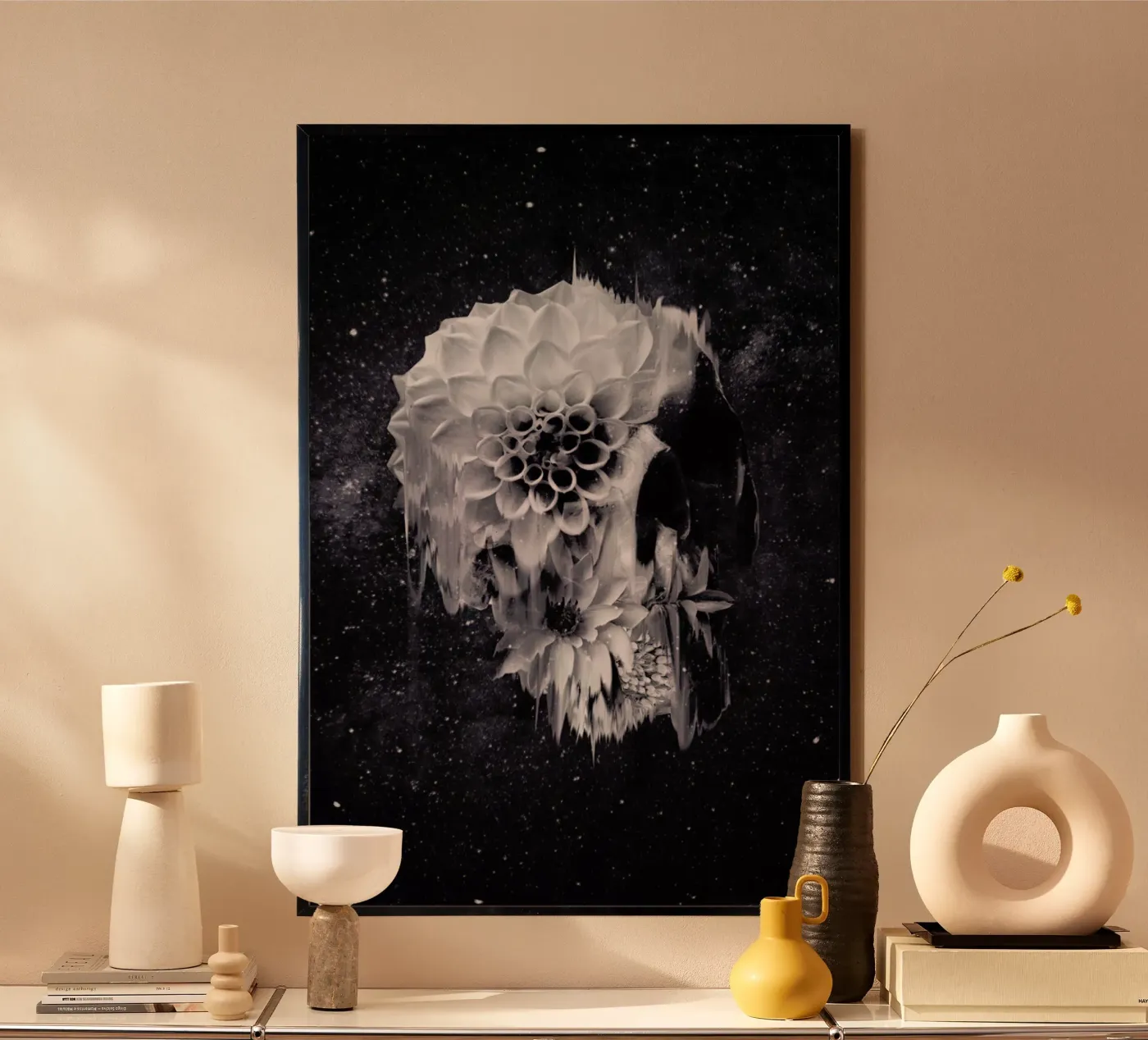 Decay Skull poster by Ali Gulec