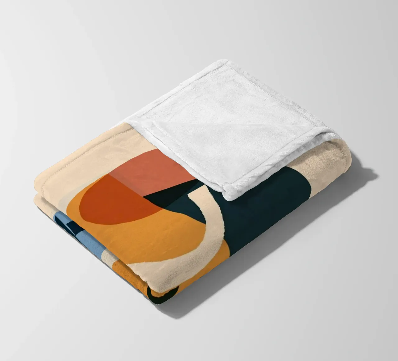 Astratto minimalista 65 coperta in pile da LeaDArt