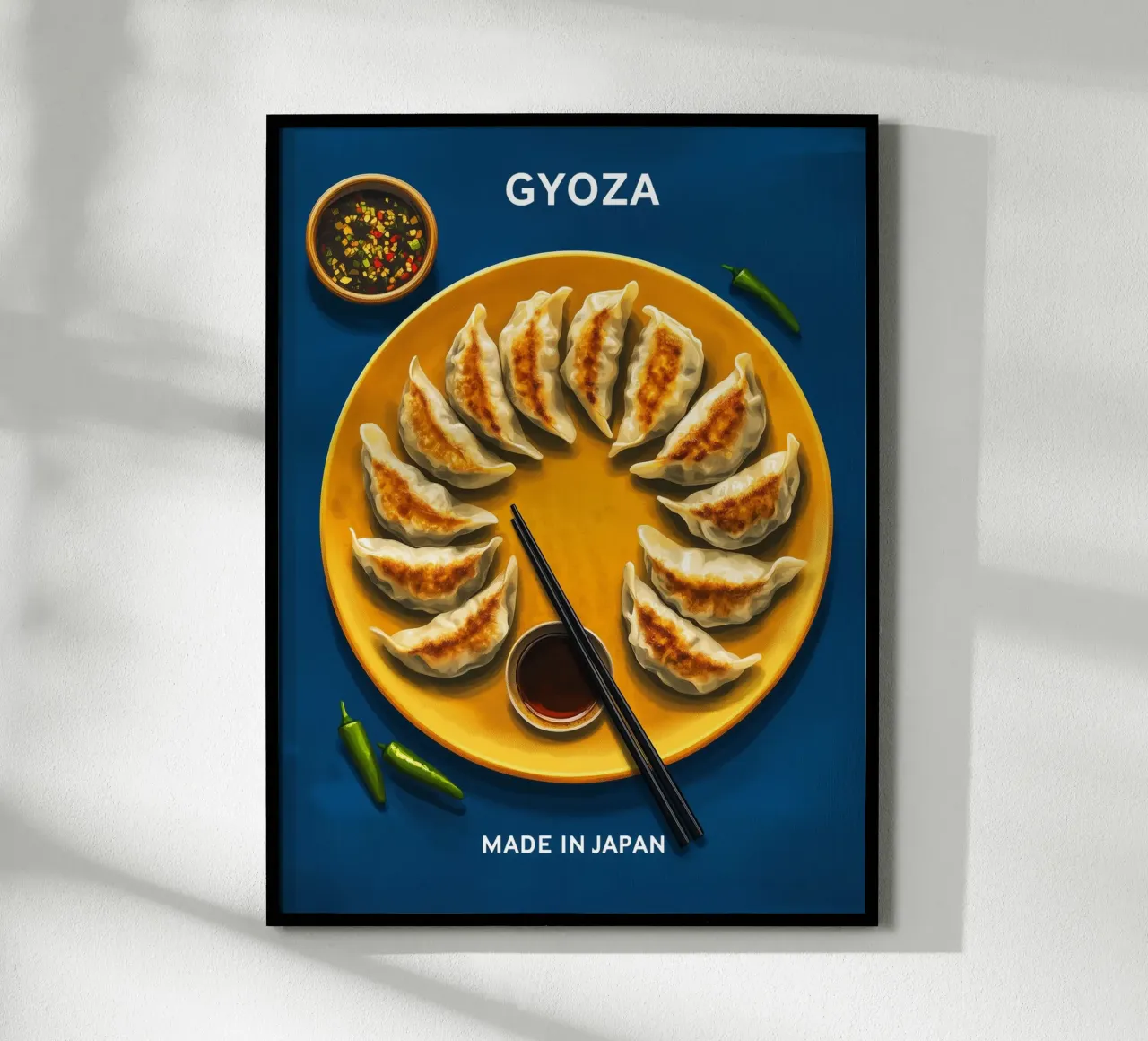Gyoza in giapponese carta hahnemühle da Spice & Style