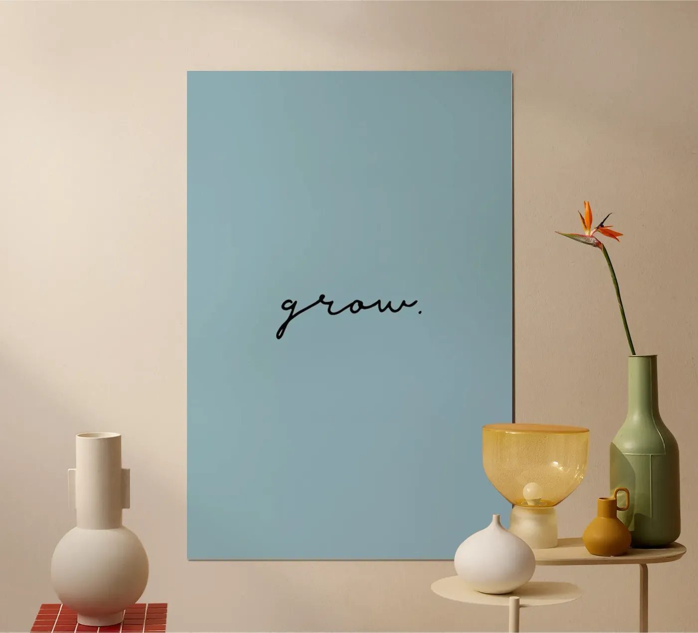 Grow poster by Studio One
