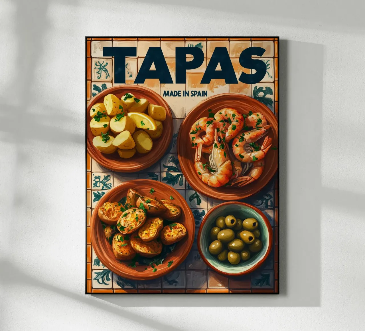 Spanische Tapas Acryl-Glas von Spice & Style