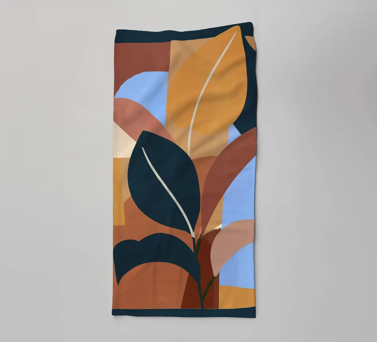 Minimal Abstract Nature 4 serviette de bain de LeaDArt