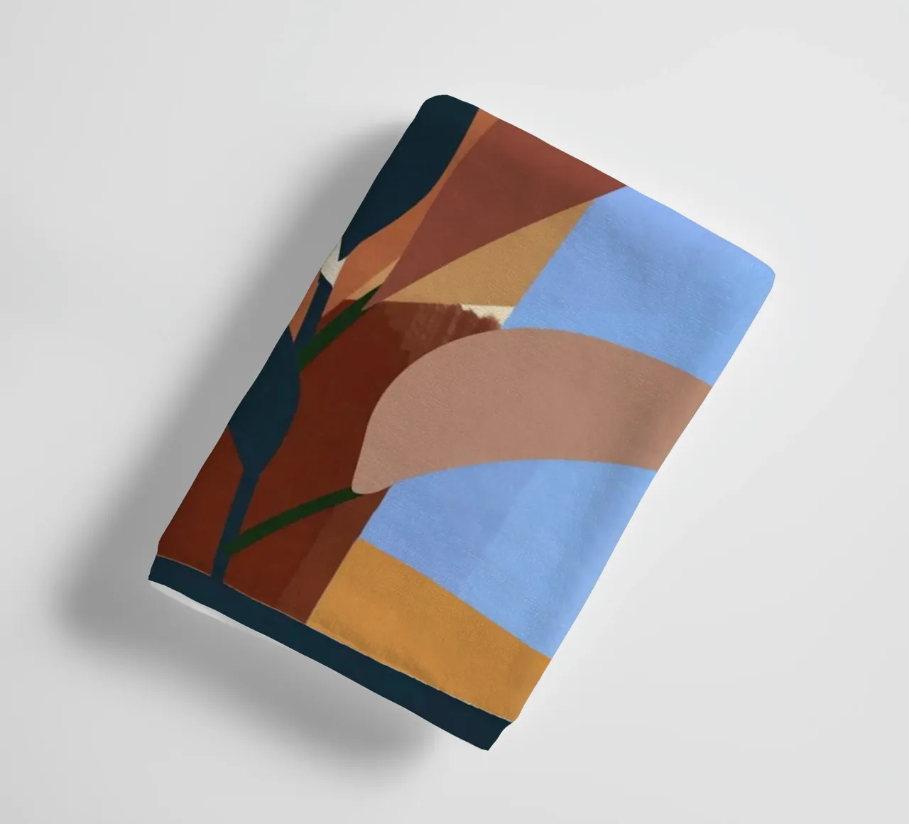Minimal Abstract Nature 4 serviette de bain de LeaDArt