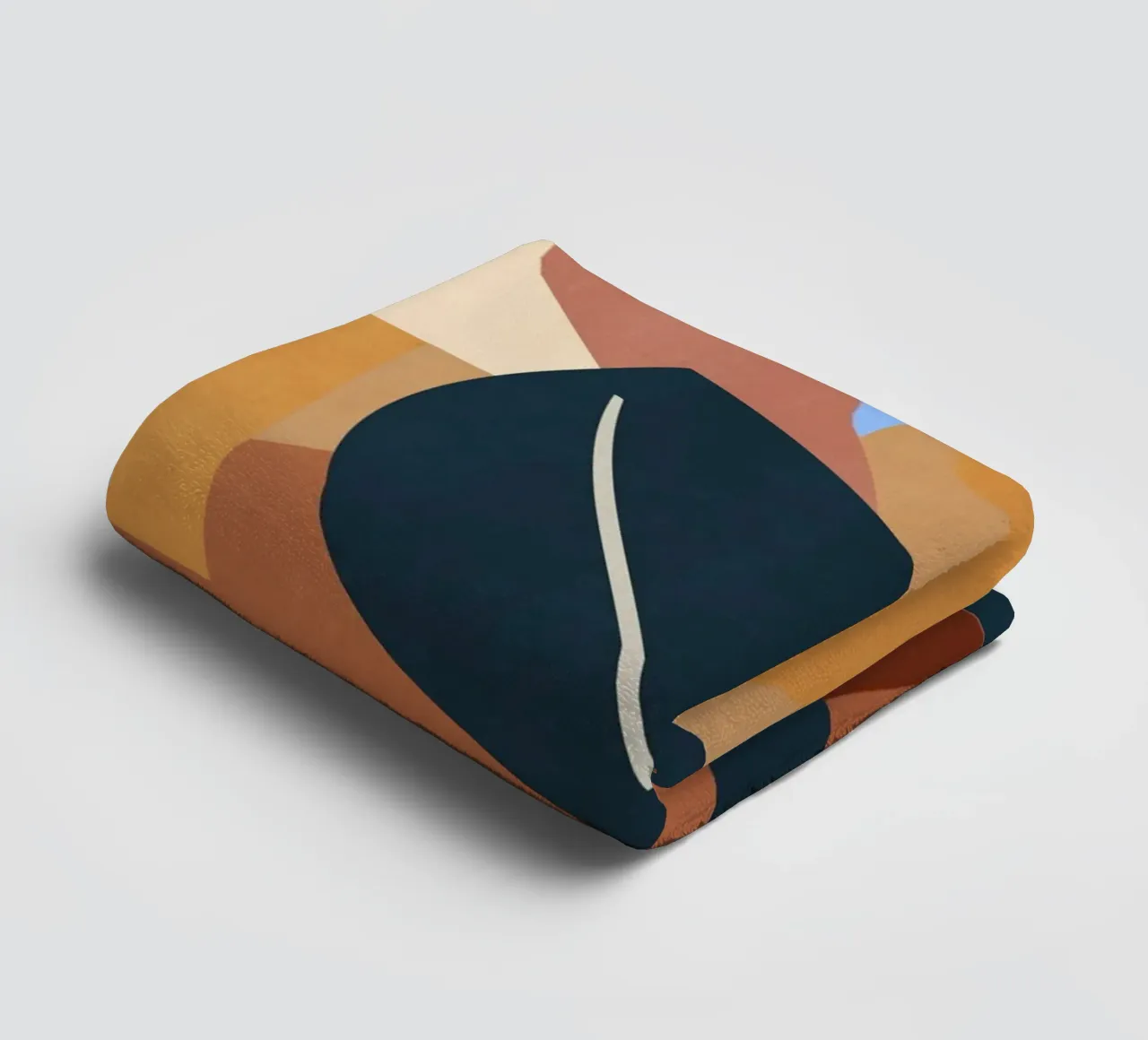 Minimal Abstract Nature 4 serviette de bain de LeaDArt