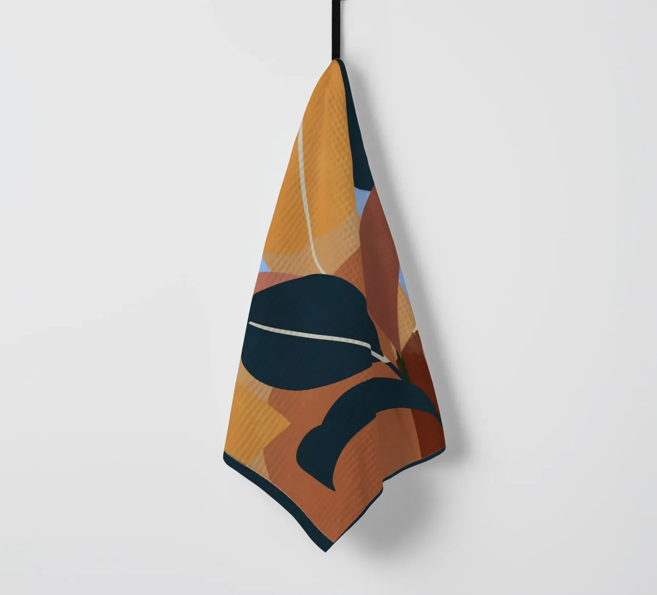 Minimal Abstract Nature 4 torchon de LeaDArt