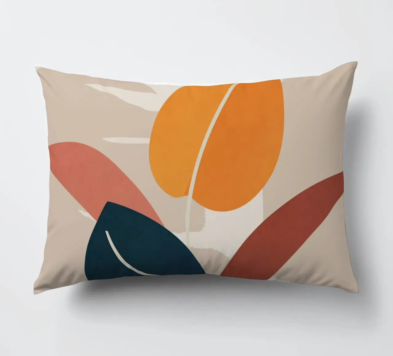 Minimal Abstract Nature 3 decorative cushion by LeaDArt