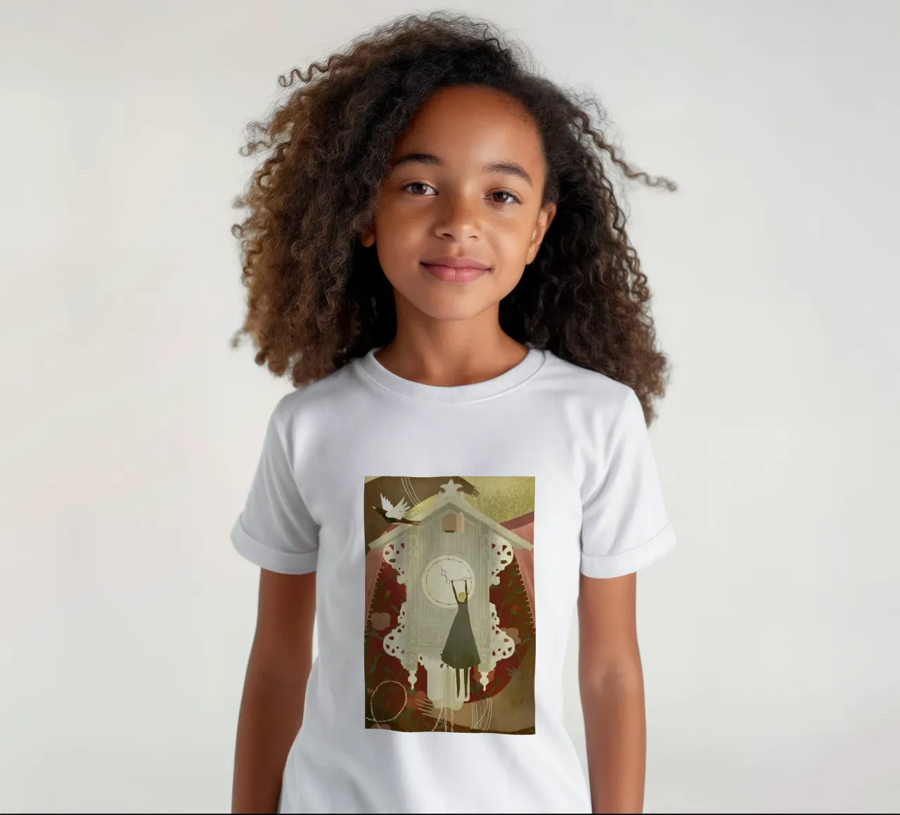 Time t-shirt bambini da Amalia Restrepo
