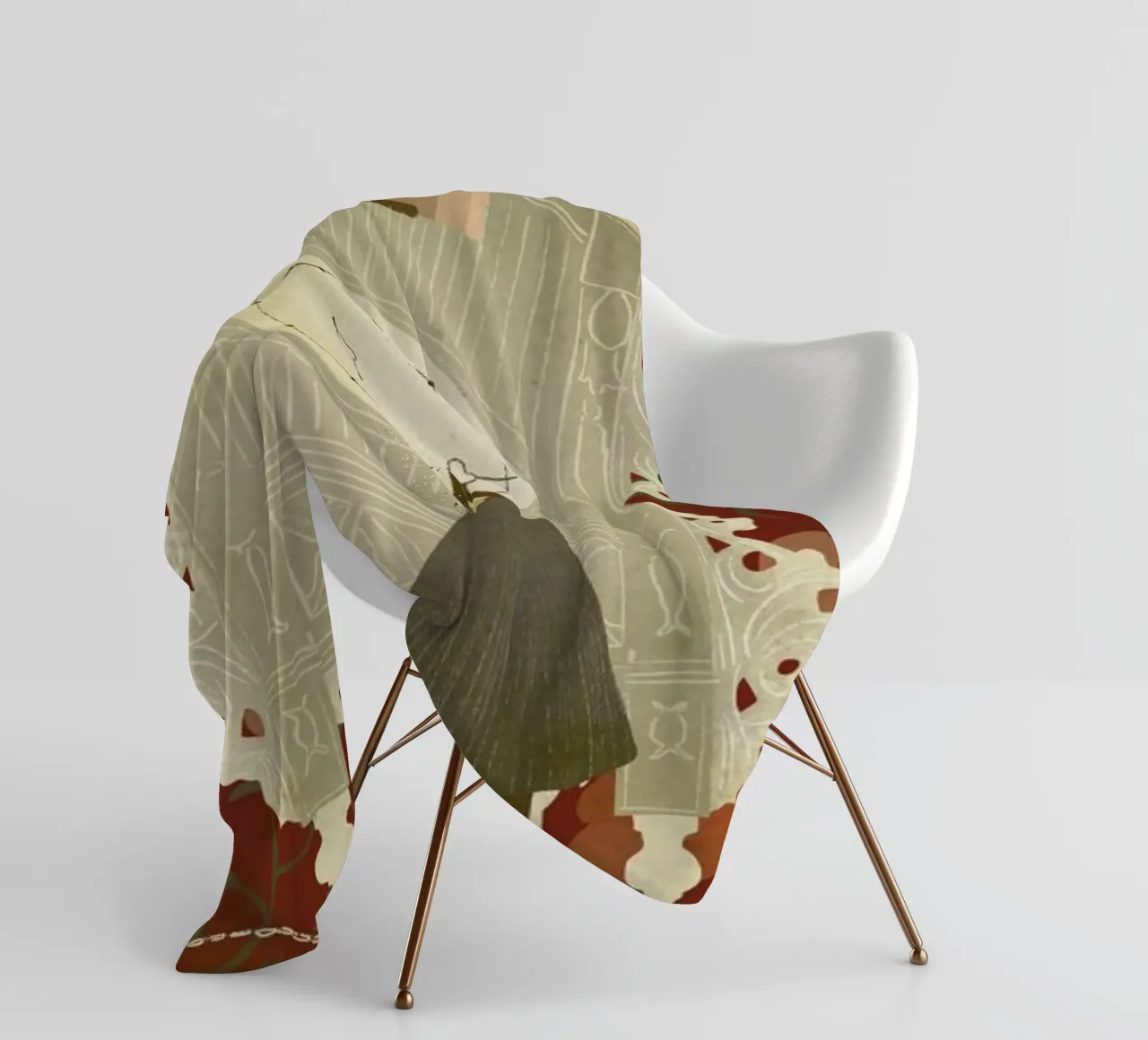 Time Fleecedecke von Amalia Restrepo