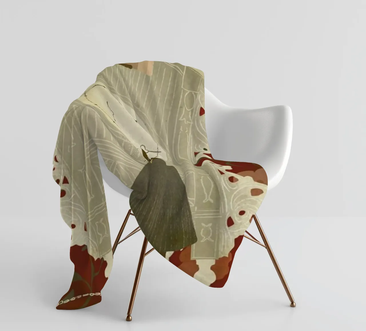 Time Fleecedecke von Amalia Restrepo