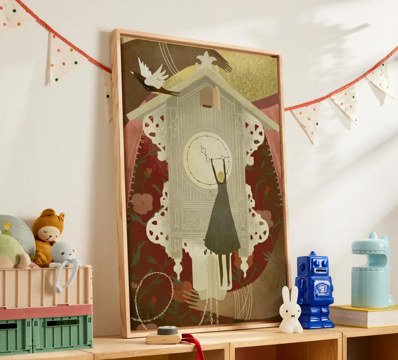 Time canvas by Amalia Restrepo