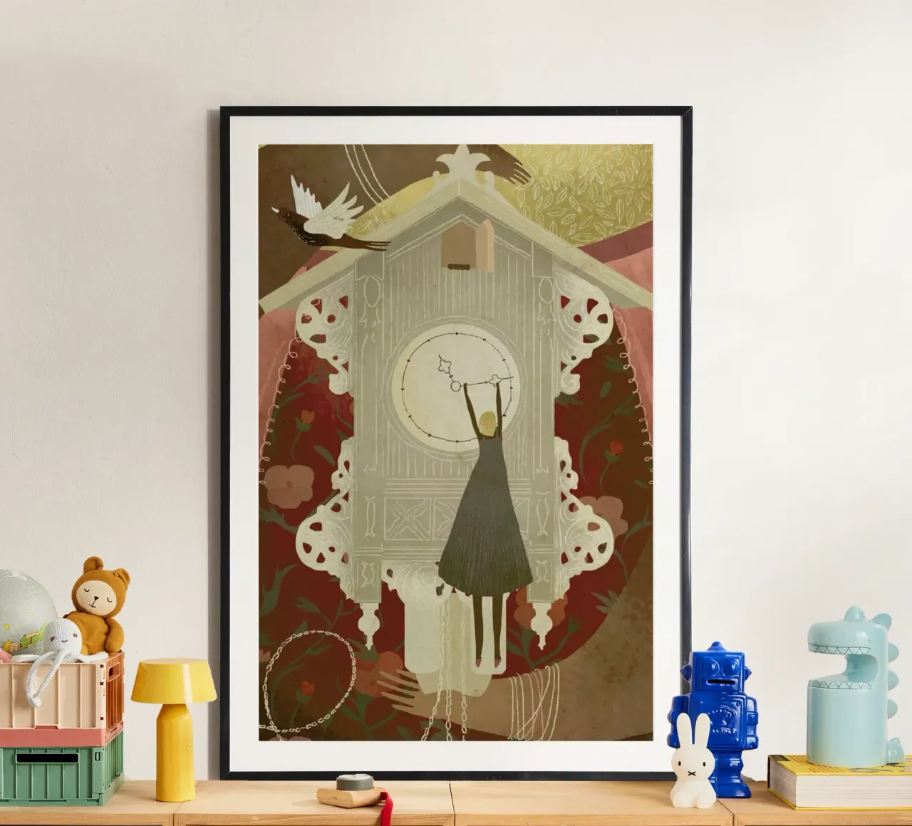 Time poster van Amalia Restrepo